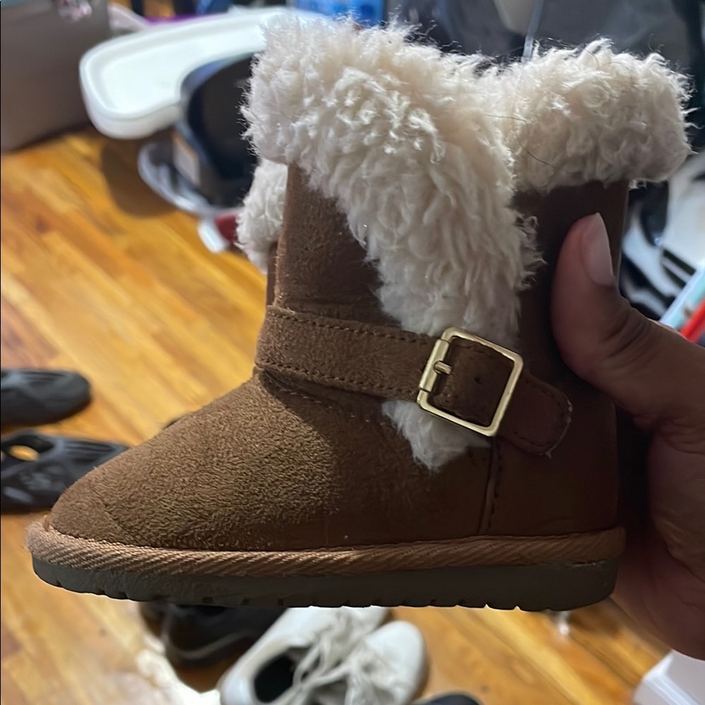 The Children's Place Brown Baby Walker Boots